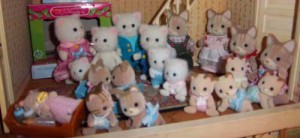 My Calico Critters collection as of Feb 4, 2012