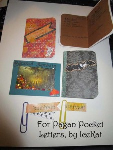 pagan pocket letters goodies