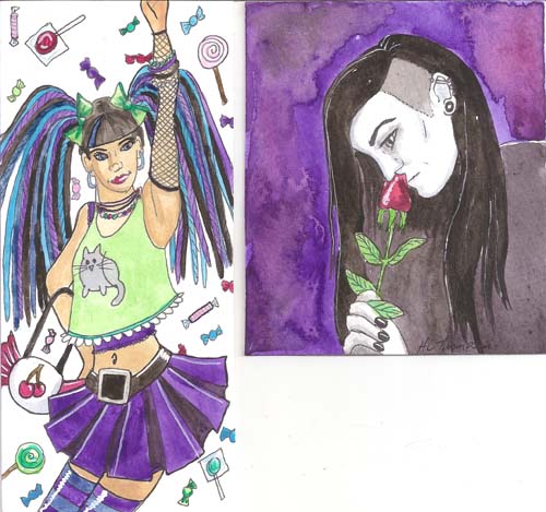 Harajuku and Candy and Goth decos for TFBalding